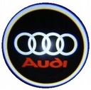 LOGO LED SVETLÁ 2x DVERE AUDI A4 B6 B7 B8 AUDI A4