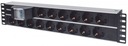 Rack Power Strip 19 2U 15 Schuko Sockets