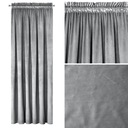 Velour Curtain on Tape Tunnel Semi-darkening Velvet 135x270 ROSA