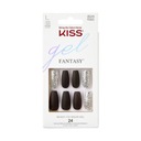 Kiss umelé nechty Gel Fantasy L FG02C + lepidlo