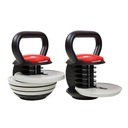 KR40 NASTAVITEĽNÝ KETTLEBELL 40 LBS HMS