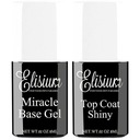 Elisium Miracle Gel BASE and Top Coat - Trvanlivosť a dĺžka lesku