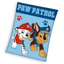 Fleecová prikrývka na posteľ 130x170 Paw Patrol Dogs