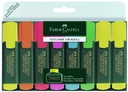 Sada zvýrazňovačov FABER CASTELL 8