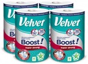 Papierová utierka Velvet Boost 4 rolky