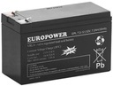 EUROPOWER AGM batéria EPL séria 12V 7,2Ah T1, EUROPOWER