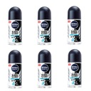 NIVEA MEN BLACK AND WHITE pánsky antiperspirant x 6