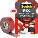 Montážna páska Scotch Fix Extreme 19mm/1,5m čierna