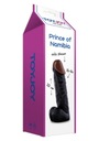 Dildo-PRINCE OF NAMIBIA DONG 20 CM ČIERNA