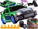 DRIFT CAR, AUTO RC DRIFT 1:24 2,4 GHZ 4WD ZELENÁ