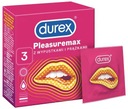 DUREX PLEASUREMAX 3 REBROVANÉ KONDÓMY