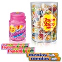 Sada cukroviniek Chupa Chups, Menots, Fruittella