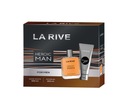 LA RIVE pánsky set HEROIC toaletná voda 100 ml + sprchový gél 100 ml