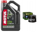 Olej Motul 5100 4L 10W40 + olejový filter HIFLOFILTRO HF303