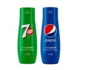 Soda Stream 7up sirup + Pepsi 2x440ml