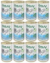 OASY ONE PROTEIN PUPPY JUNIOR MOKRÉ KRMIVO PRE PSA JAHŇAČIE 12x400g