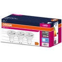 3x LED žiarovka GU10 6,9W = 50W 4000K 120° OSRAM