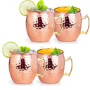 MOSCOW MULE MEDENÉ HRNKY, KOKTEJLOVÉ HRNKY