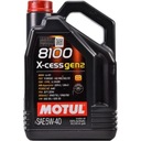 109776 Olej Motul 8100 X-CESS GEN2 5W-40, 5L