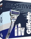 GILLETTE SENSITIVE SKINGUARD SET žiletka+gél+krém+gél na tvár