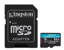 Pamäťová karta KINGSTON microSDXC CanvasGoPlus 64GB