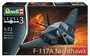 Lietadlo 1:72 03899 F-117 Stealth Fighter