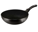 HLBOKÁ WOK PANVA 28cm PLYNOVÁ INDUKCIA GRANIT GRANIT PRO