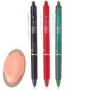 FRIXION PILOT PEN CLICKER SET 3 FARBY