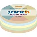 Stick'n notes 67x67mm kruh 4 farby (