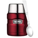 Termoska na jedlo s lyžičkou a pohárom THERMOS 470ml