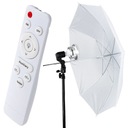 Lampa dáždnik 84 cm s REMOTE 3600K-6200K 85W