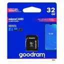 Pamäťová karta Goodram 32 GB micro SD HC UHS-I triedy 10, SD adaptér