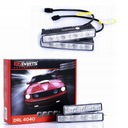 DENNÉ SVETLÁ 12V LED DRL 2x PÁS 12,5CM 6000K