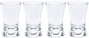 VODKA GLASS GIMEX SET 20 ml 4 ks.