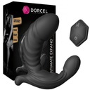 Dorcel Nafukovací masážny prístroj na prostatu s USB vibráciou