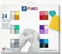 Fimo efektová sada 24 kociek x 25g STAEDTLER