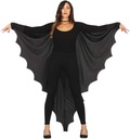 Outfit Cape WINGS Bat Black Vampire Halloween Carnival Ball