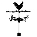 Weathervane Weather Black plot 33cmx53cm