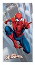 Veľká plážová osuška Spiderman z mikrovlákna 70 x 137 Marve