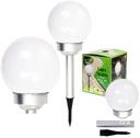 Záhradná lampa MILK BALL solárna led dekorácia