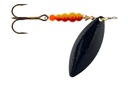 Aglia Long Black/Black 4/17 g Mepps spinnerbait.