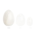 Guľa gejša - La Gemmes Yoni Egg Clear Quartz L