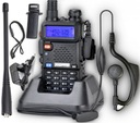 BAOFENG UV-5R KRÁTKOLVLNÝ RÁDIO TELEFÓN WALKIE TALKIE ASG