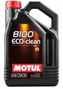 Motorový olej MOTUL 0W30 5L 8100 ECO CLEAN DPF