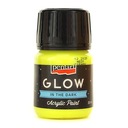 PENTART GLOW ŽIARENÁ TMAVÁ FARBA 30ml VÁPEN