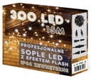 SOPLE 300 LED PROFESIONÁLNE HRUBÉ LAMPY + BLESK