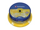 VERBATIM DVD+RW 4,7GB X4 25PCS