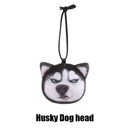 pre auto 3D roztomilá mačka Husky auto lu