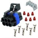 PLUG CUBIC konektor 6 PIN DELPHI METRI-PACK 1.5