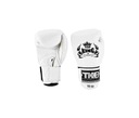 MUAY THAI ULTIMATE TOP KING BOXERSKÉ RUKAVICE 10OZ BIELY